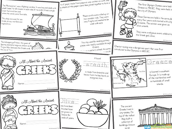 ancient greece worksheet