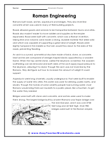 ancient rome worksheet pdf