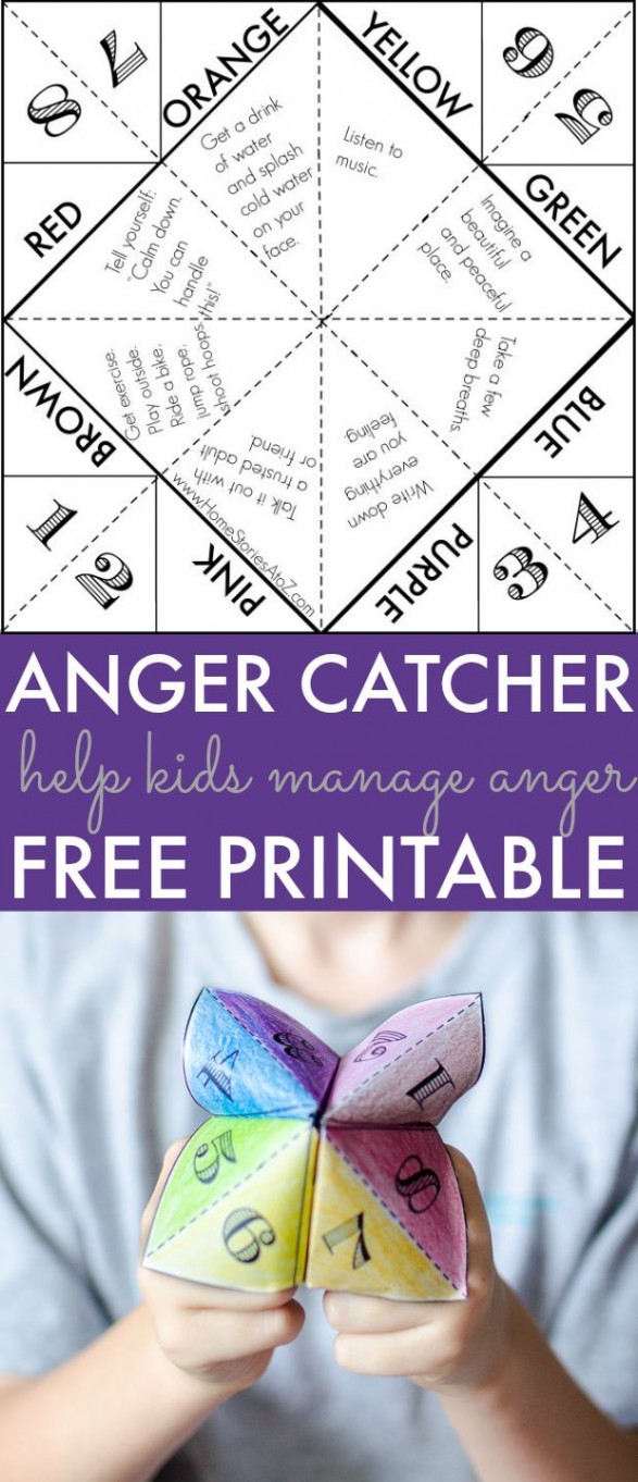 anger management activities for youth