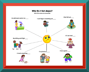 anger management for kids worksheet