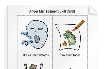 anger management for kids worksheet