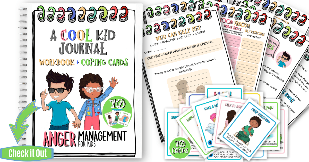 Anger Management Workbook for Kids: A Cool Kid Journal - Very ...
