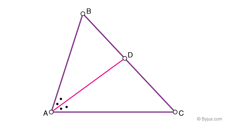 Angle Bisector Theorem (in a Triangle) - Proof and Examples