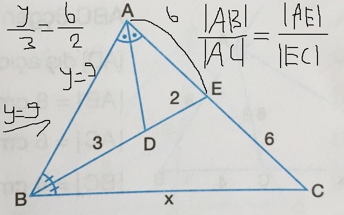 geometry - Applying Angle Bisector Theorem - Mathematics Stack ...