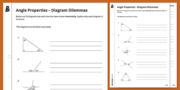 ? Angle Properties - Diagram Dilemmas | KS3 Maths | Beyond