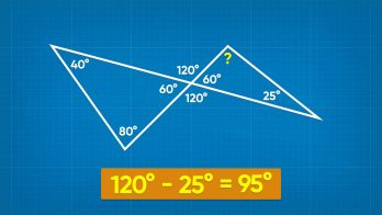 Angle Relationships in Triangles and Transversals - Math Video for Kids [Ep  644]
