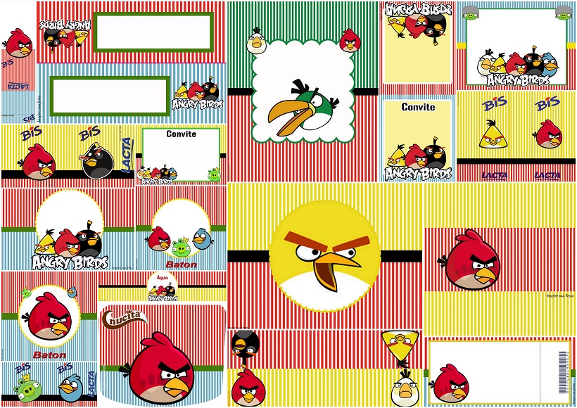 angry birds water bottle labels printable