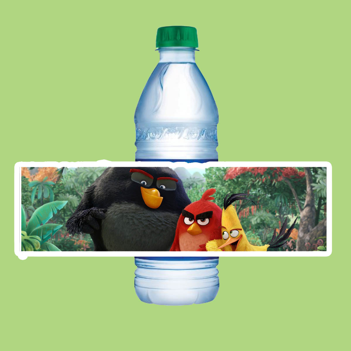 angry birds water bottle labels printable