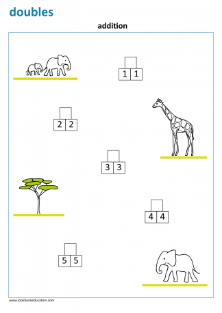 Wild Animals Maths Worksheets - Page 2 of 2 - Lookbook Education