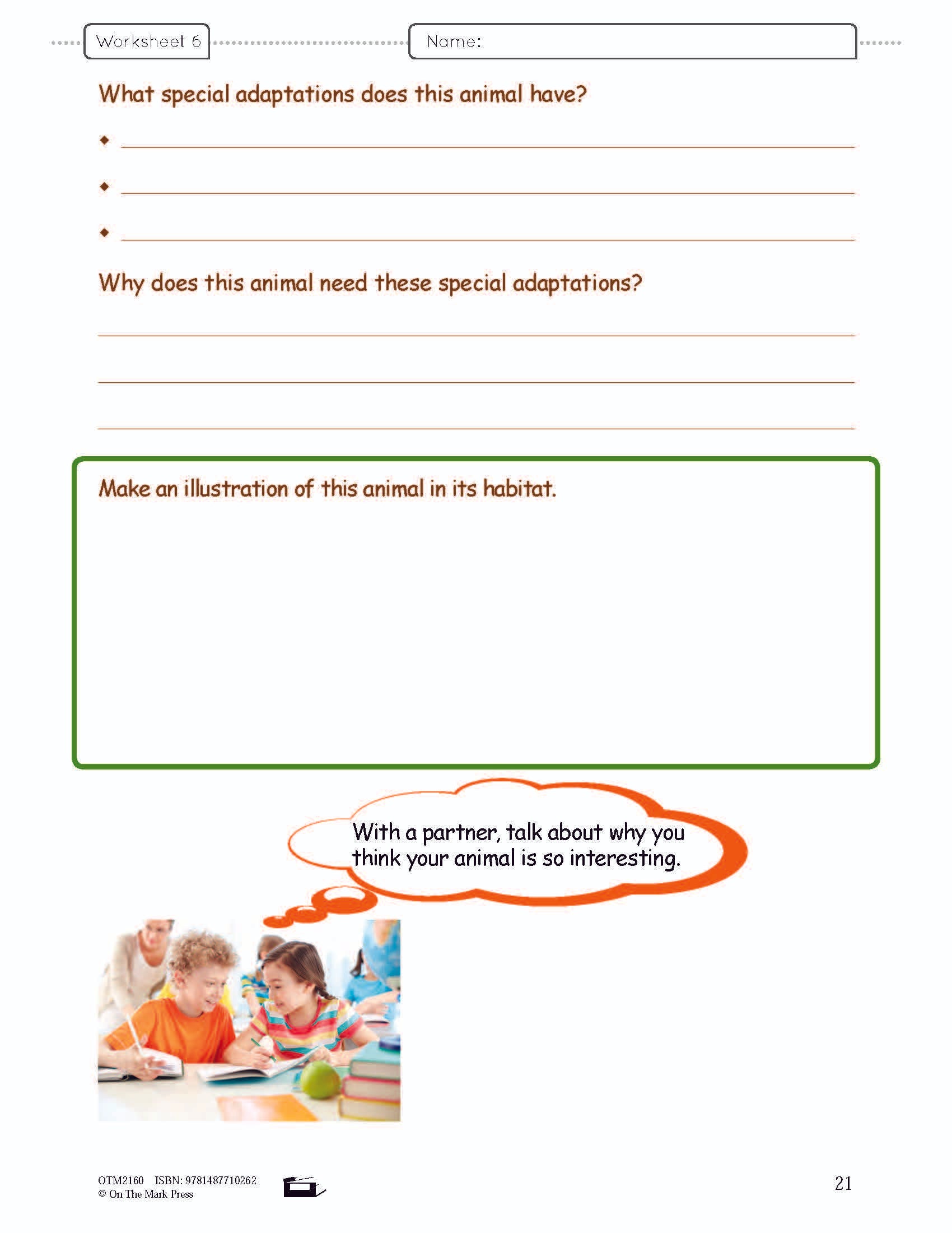 In the Animal Kingdom Grade 1 Lesson and Worksheets - Worksheets Library