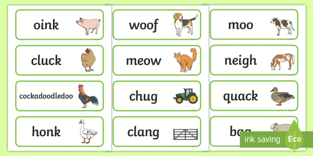 animal onomatopoeia worksheet