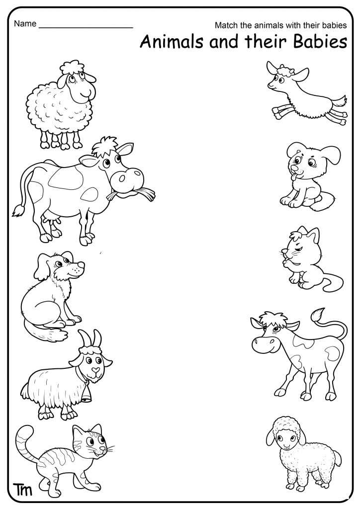 Free Printable Farm Animal Worksheets for Preschoolers ...