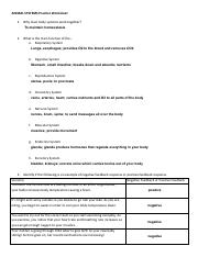 Systems Practice.pdf - ANIMAL SYSTEMS Practice Worksheet 1. Why ...