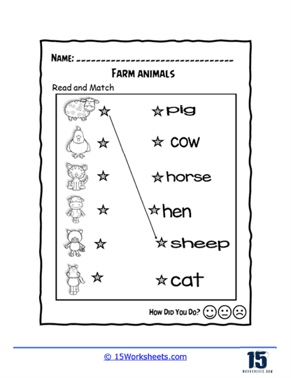 Farm Animals Worksheets - 15 Worksheets Library