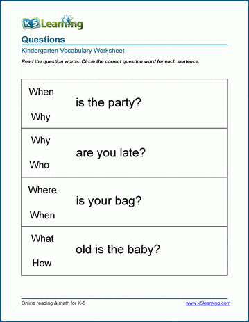 answering wh questions worksheet