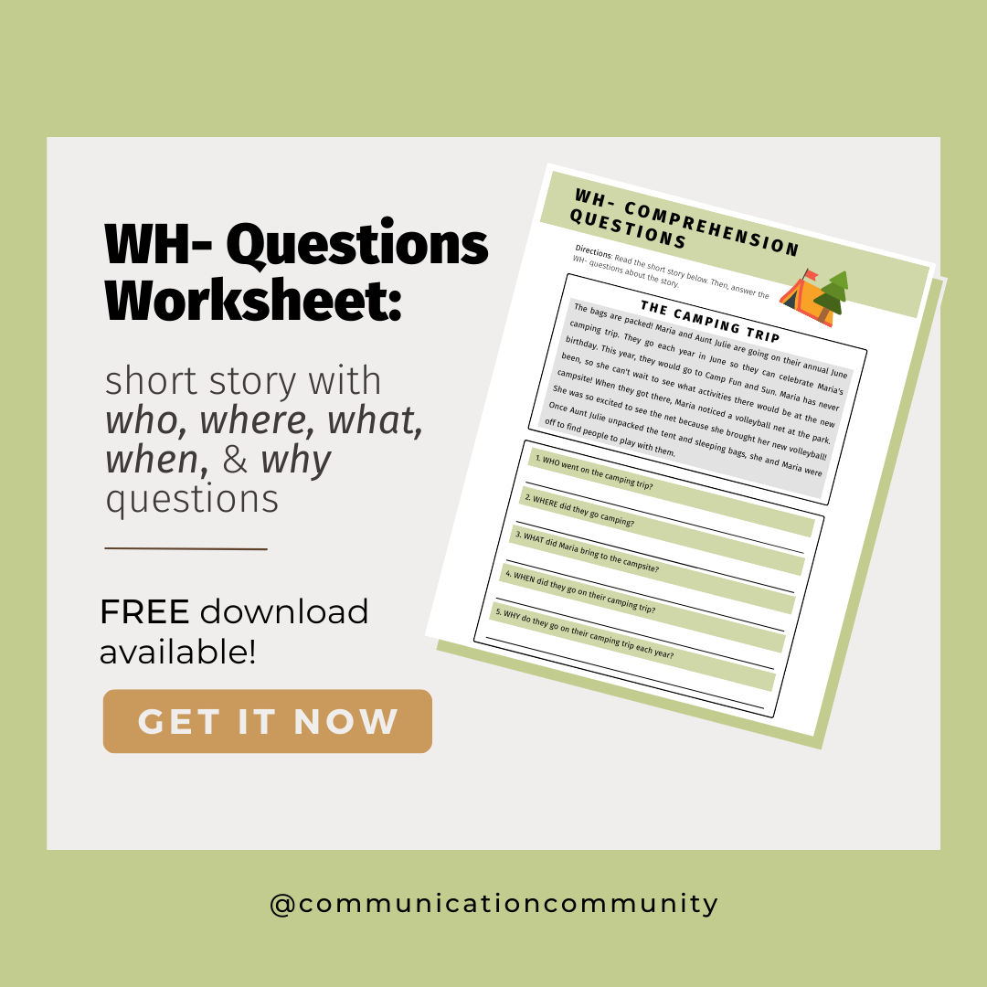 answering wh questions worksheet