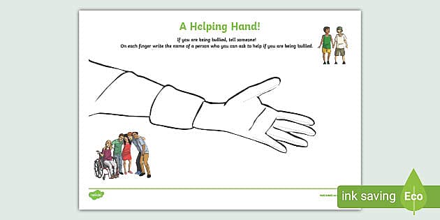 anti bullying worksheet