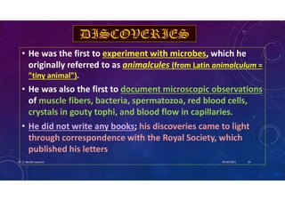 Antoine van leeuwenhoek | PPT
