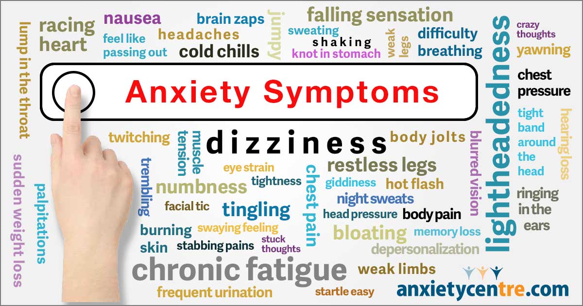 anxiety stress symptoms