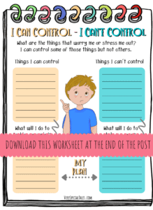 43 Anxiety Activities &  Tips for Kids (Printable PDF) - Very ...