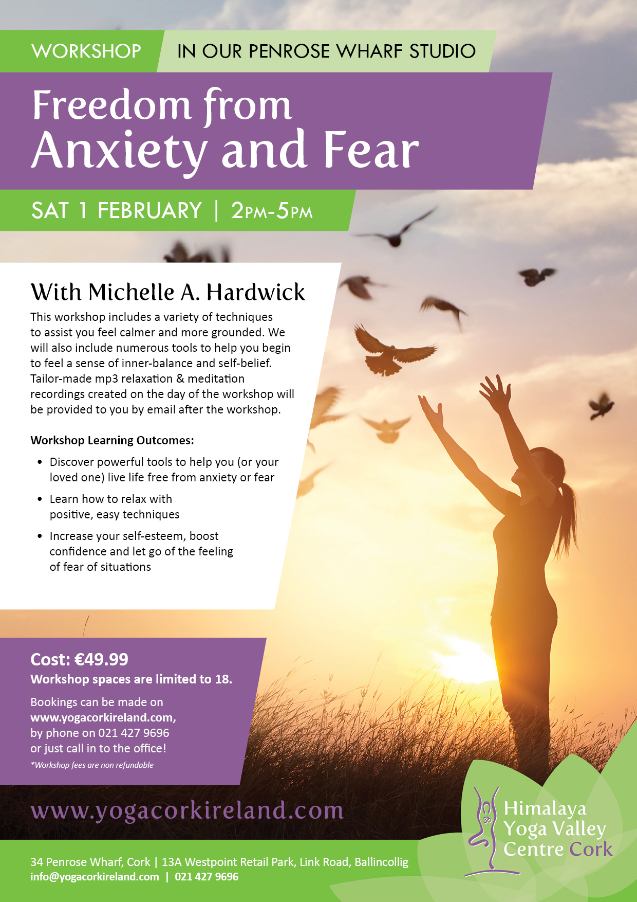 Freedom from Anxiety and Fear with Michelle A. Hardwick - Himalaya ...