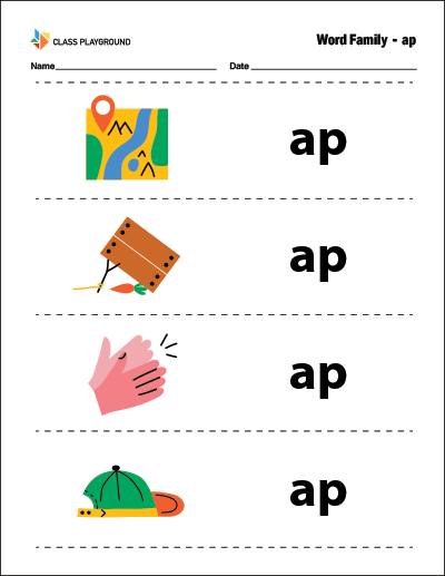 ap word family worksheet