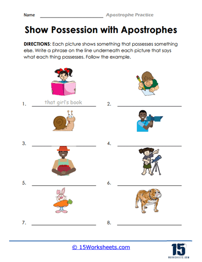 Apostrophe Worksheets - 15 Worksheets Library