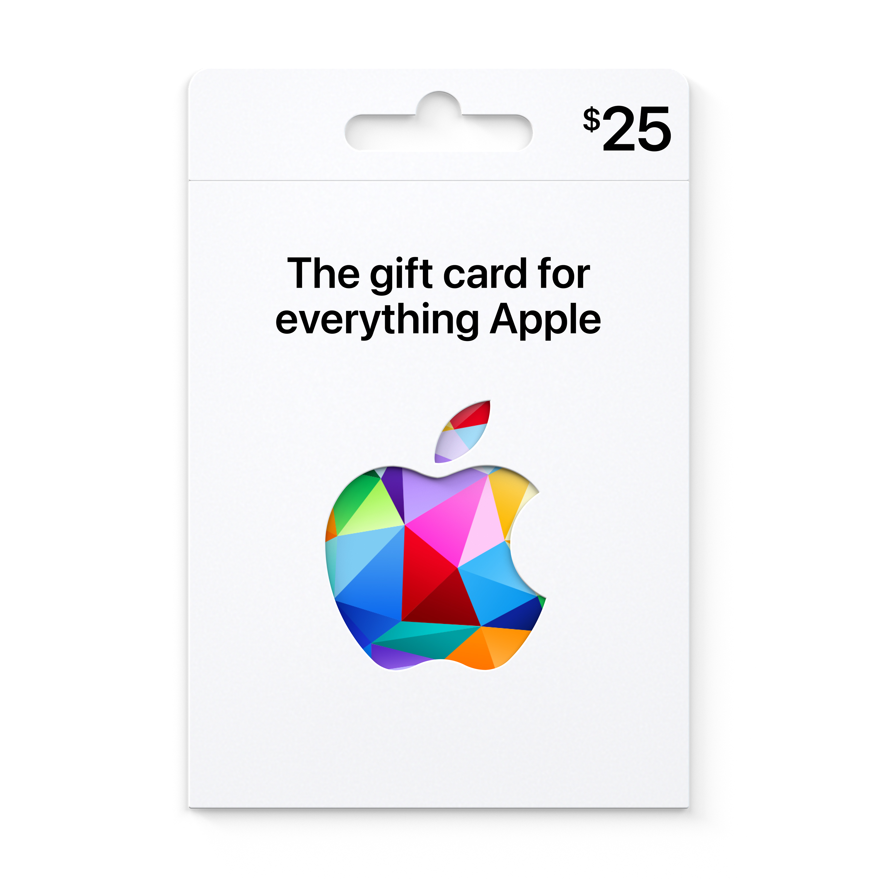$25 Apple Gift Card App Store, Apple Music, iTunes, iPhone, iPad ...