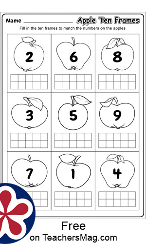 Apples &  Where They Come From! Preschool Theme Worksheets ...
