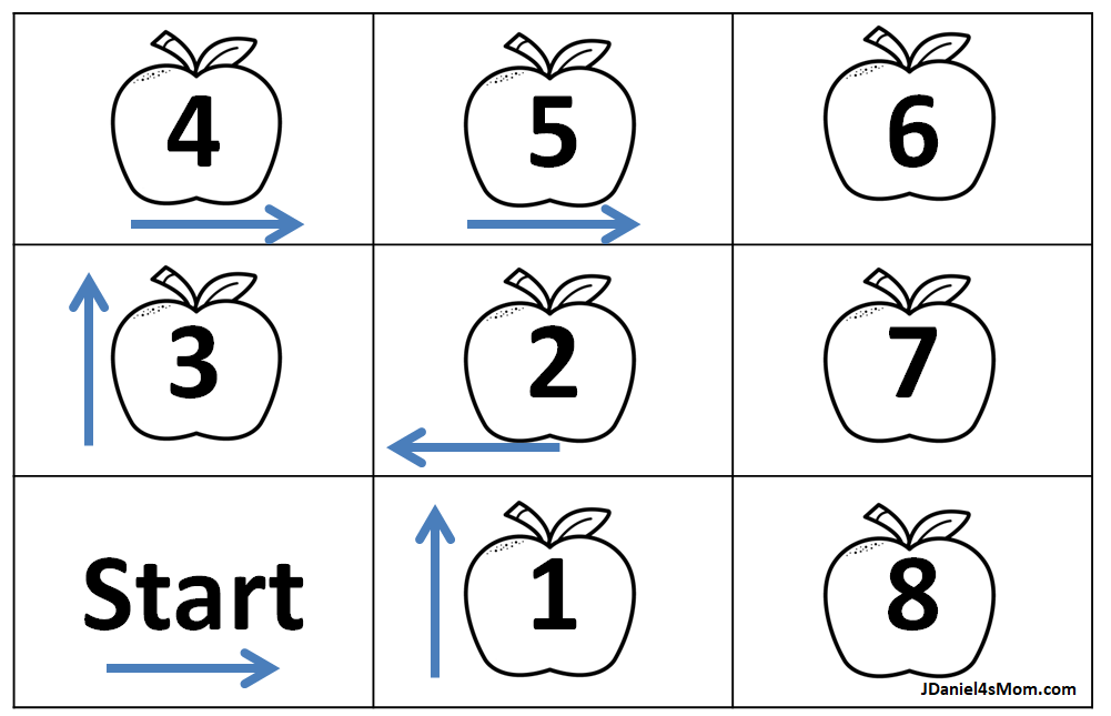apple s for preschool printable worksheet