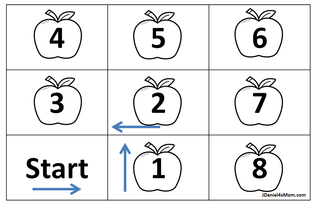 apple worksheet for kindergarten