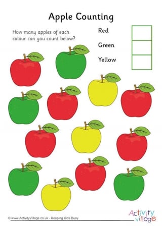 Apple Worksheets