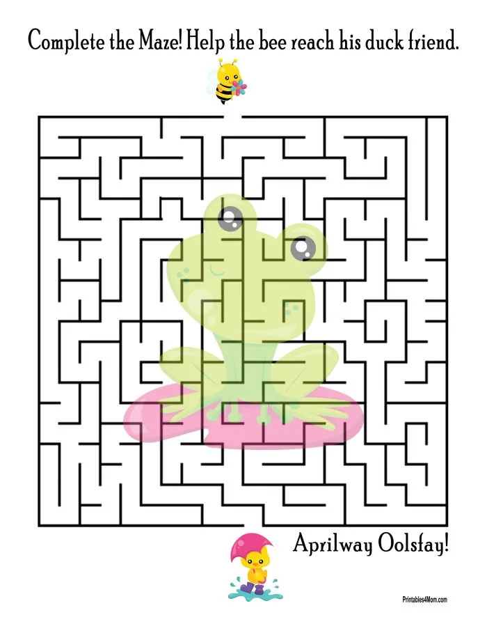 april fools day worksheet printables