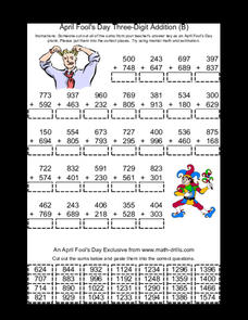 April Fools Day Worksheets - 15 Worksheets Library