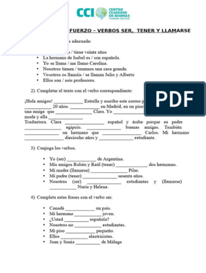 ar dept of education spanish worksheet