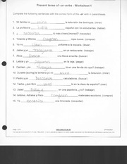 ar dept of education spanish worksheet