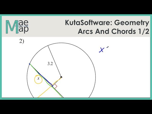 KutaSoftware: Geometry- Arcs And Chords Part 1 - YouTube
