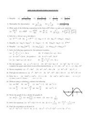 are you ready for calculus worksheet answers