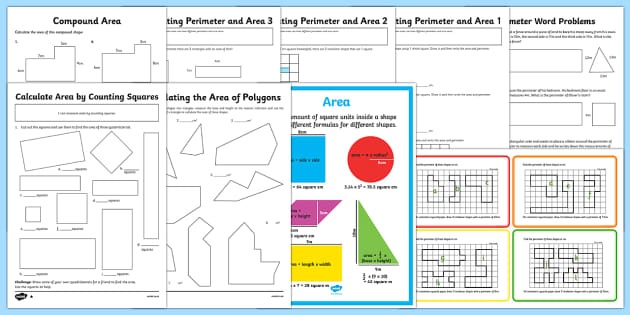 area and perimeter games