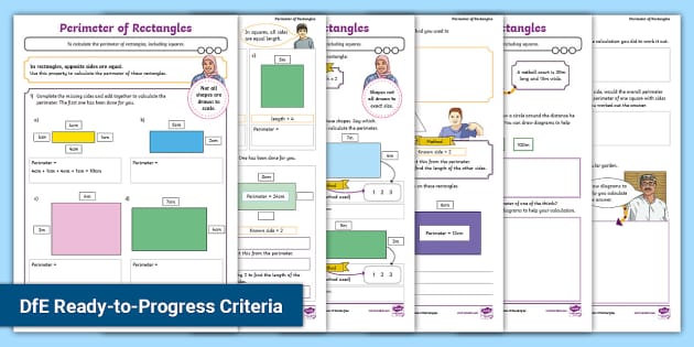 area and perimeter of rectangles worksheet
