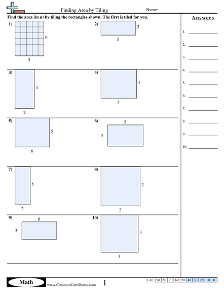 Area &  Perimeter Worksheets | Free - Distance Learning, worksheets ...