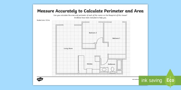 Calculating the Area of a House Worksheet - Design it