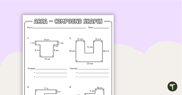 Area Worksheets | Teach Starter