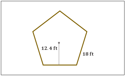 area of a regular polygon worksheet