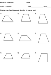 Area of a Trapezoid - MathVine.com