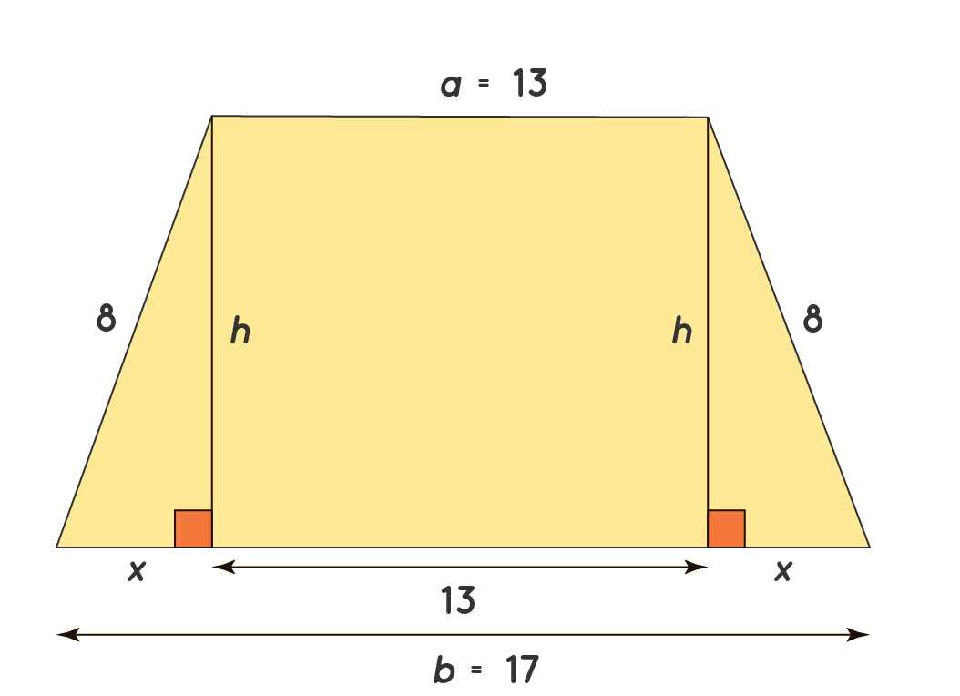 area of trapezoids worksheet