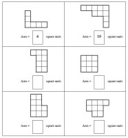 Free Area Worksheets | edHelper.com