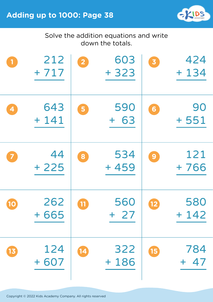 Free Basic arithmetic practice Math Worksheets