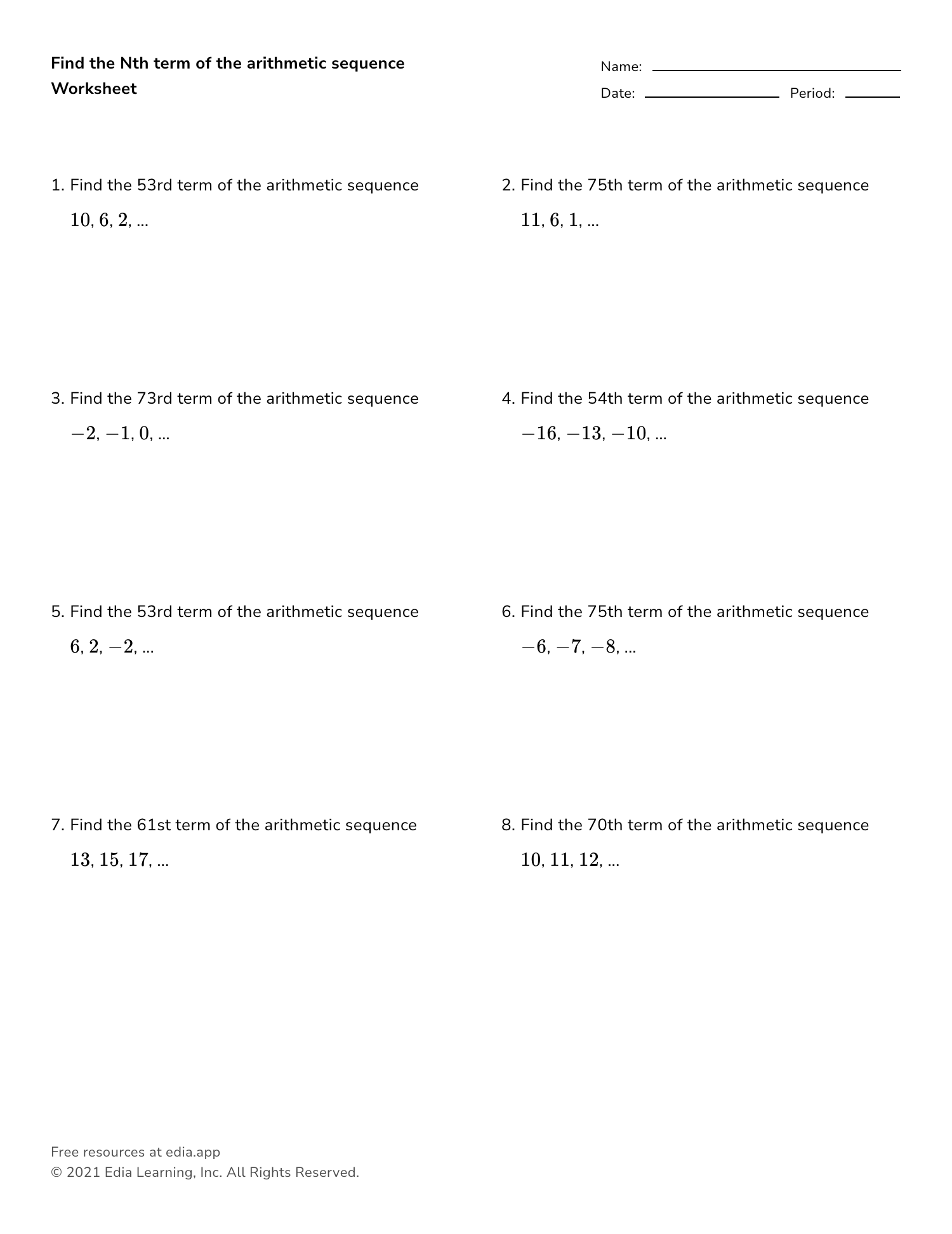 Edia | Free math homework in minutes