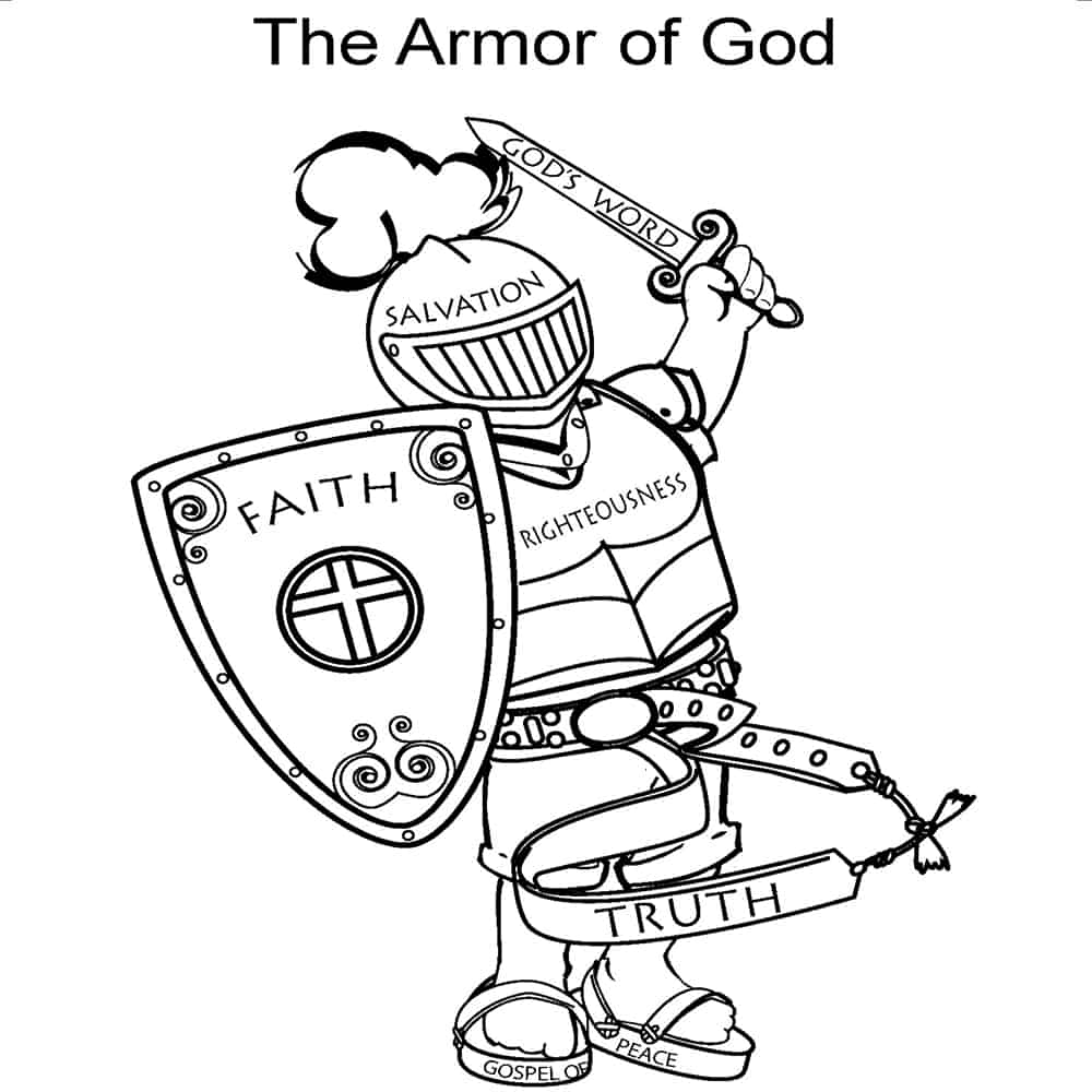 armor of god worksheet